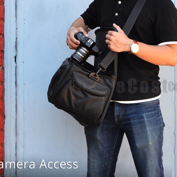 Extra Large Soft Padded Camera Camcorder Drone Equipment Bag Case - Picture 6 of 6